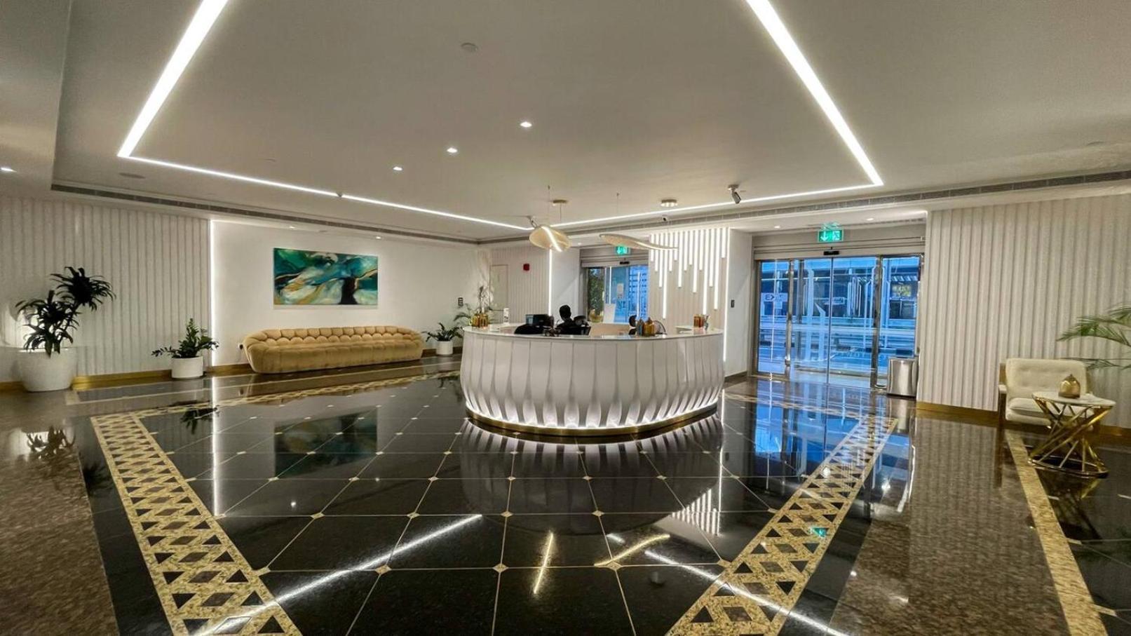 Sea & Palm View Elegant 1 Bedroom Apartment Dubai Ngoại thất bức ảnh