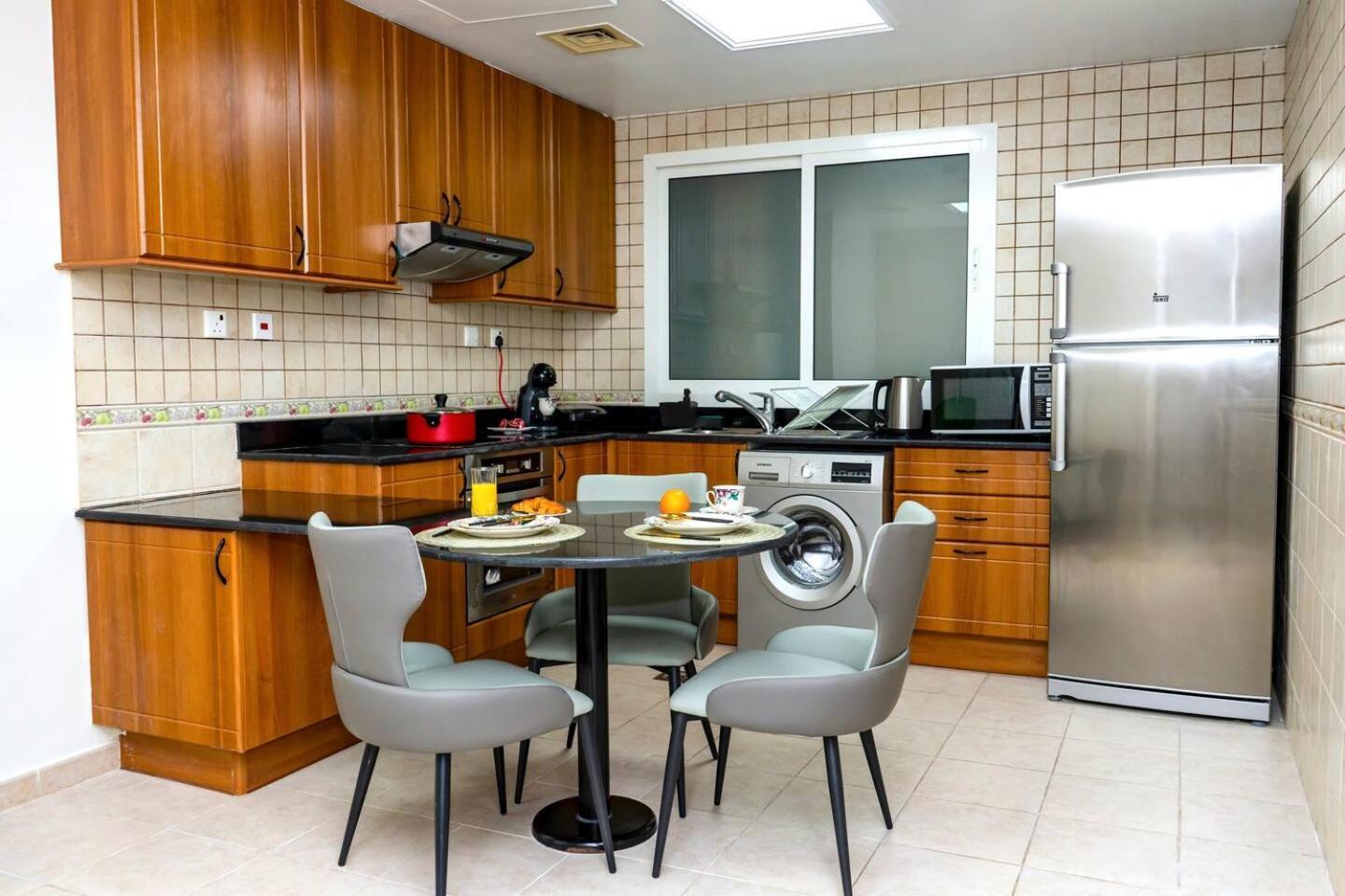 Sea & Palm View Elegant 1 Bedroom Apartment Dubai Ngoại thất bức ảnh