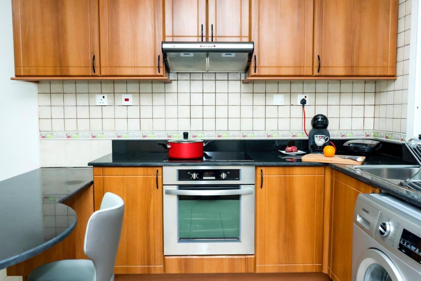 Sea & Palm View Elegant 1 Bedroom Apartment Dubai Ngoại thất bức ảnh