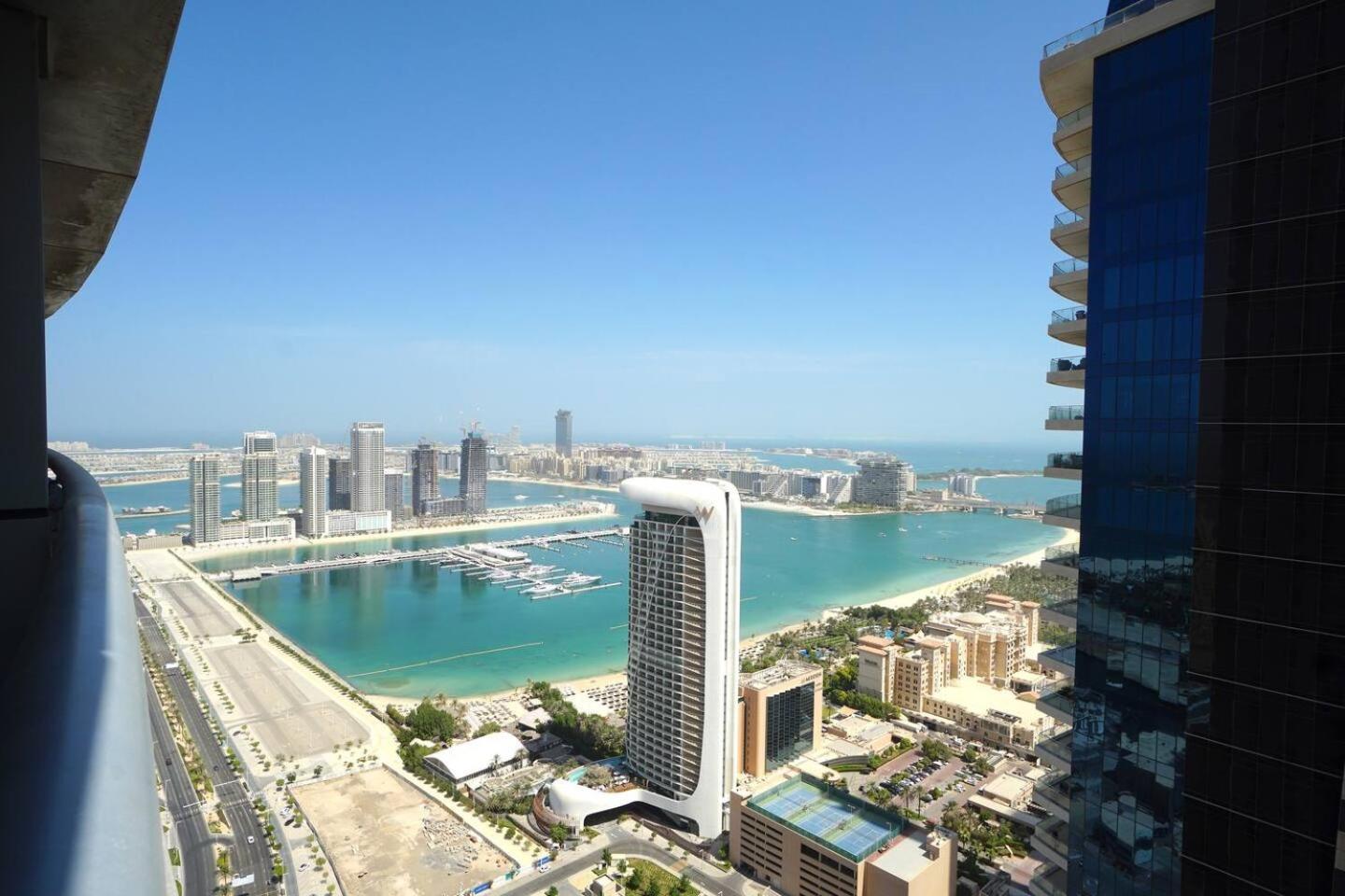 Sea & Palm View Elegant 1 Bedroom Apartment Dubai Ngoại thất bức ảnh