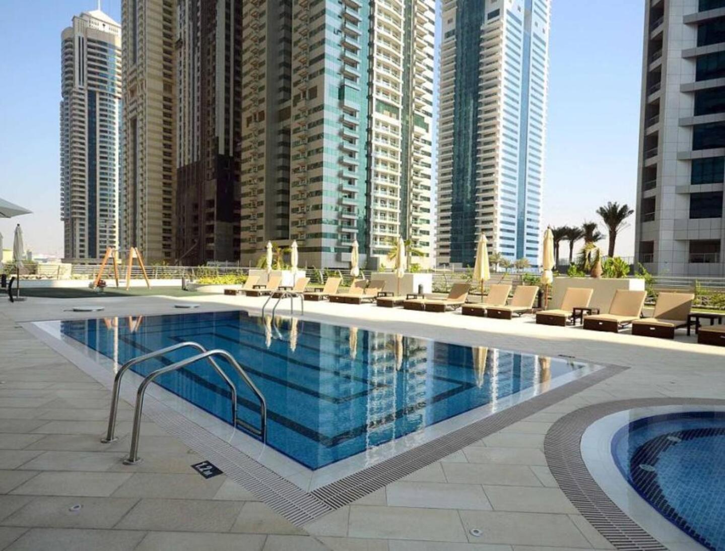 Sea & Palm View Elegant 1 Bedroom Apartment Dubai Ngoại thất bức ảnh