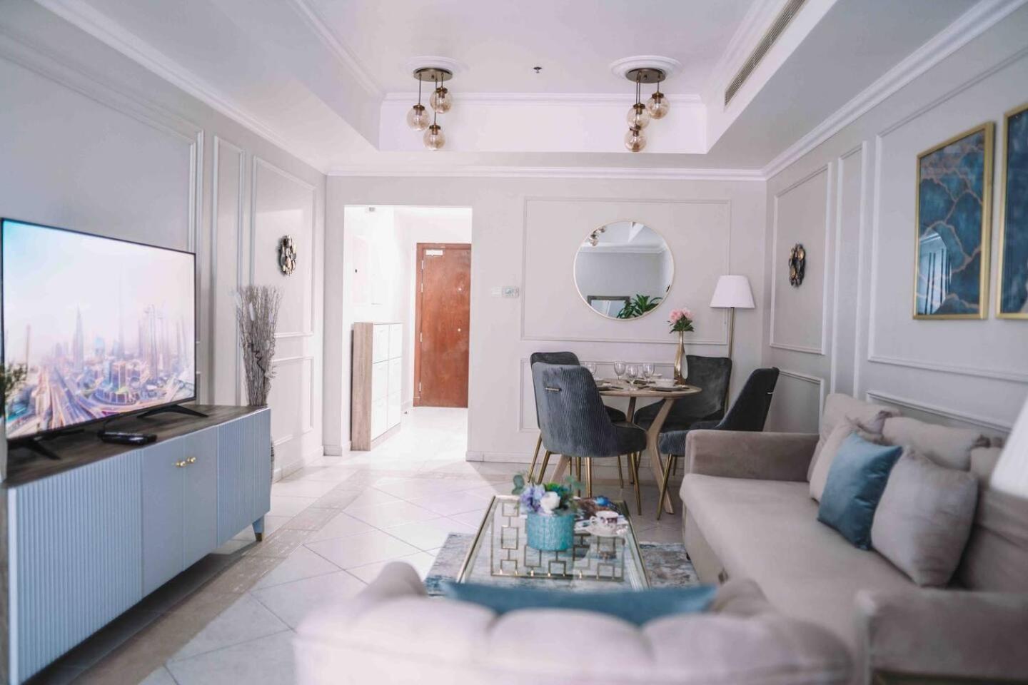 Sea & Palm View Elegant 1 Bedroom Apartment Dubai Ngoại thất bức ảnh