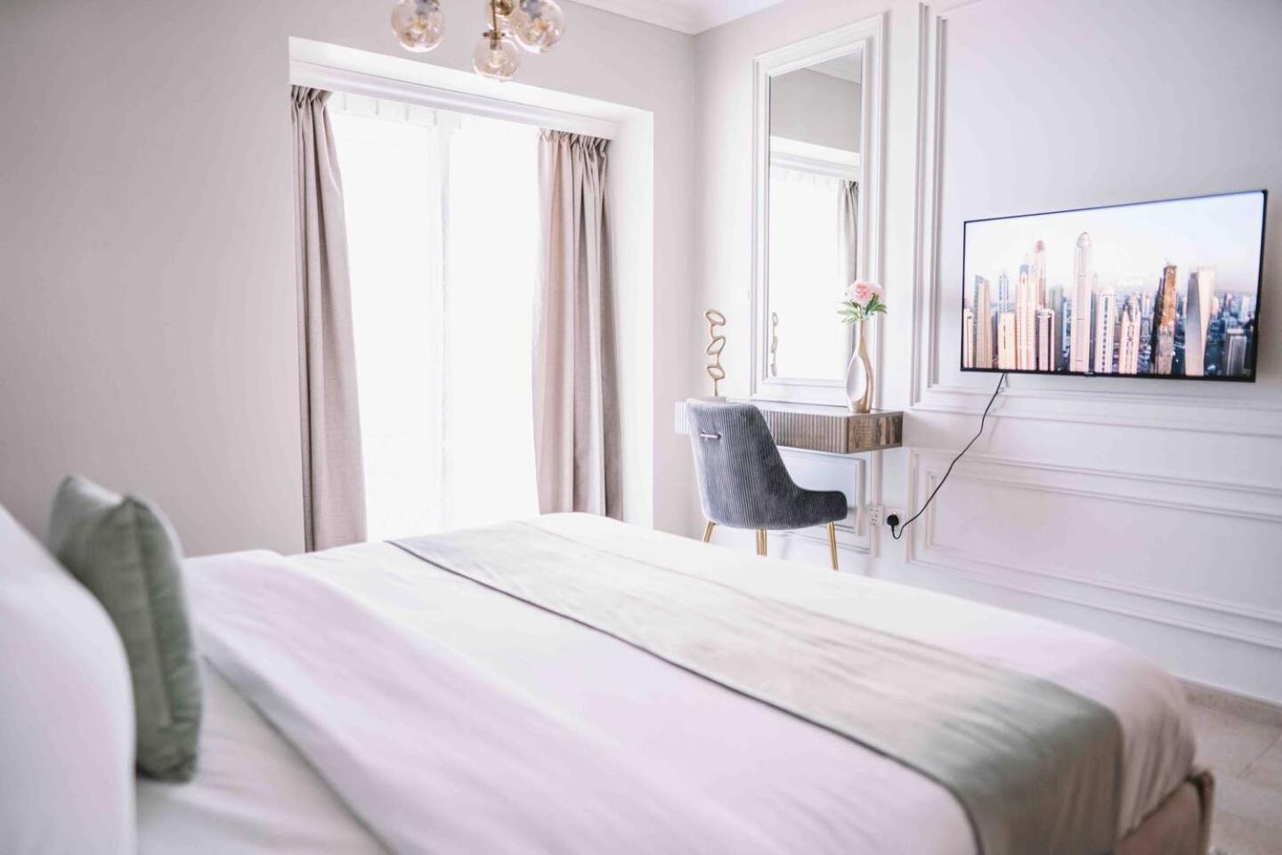 Sea & Palm View Elegant 1 Bedroom Apartment Dubai Ngoại thất bức ảnh