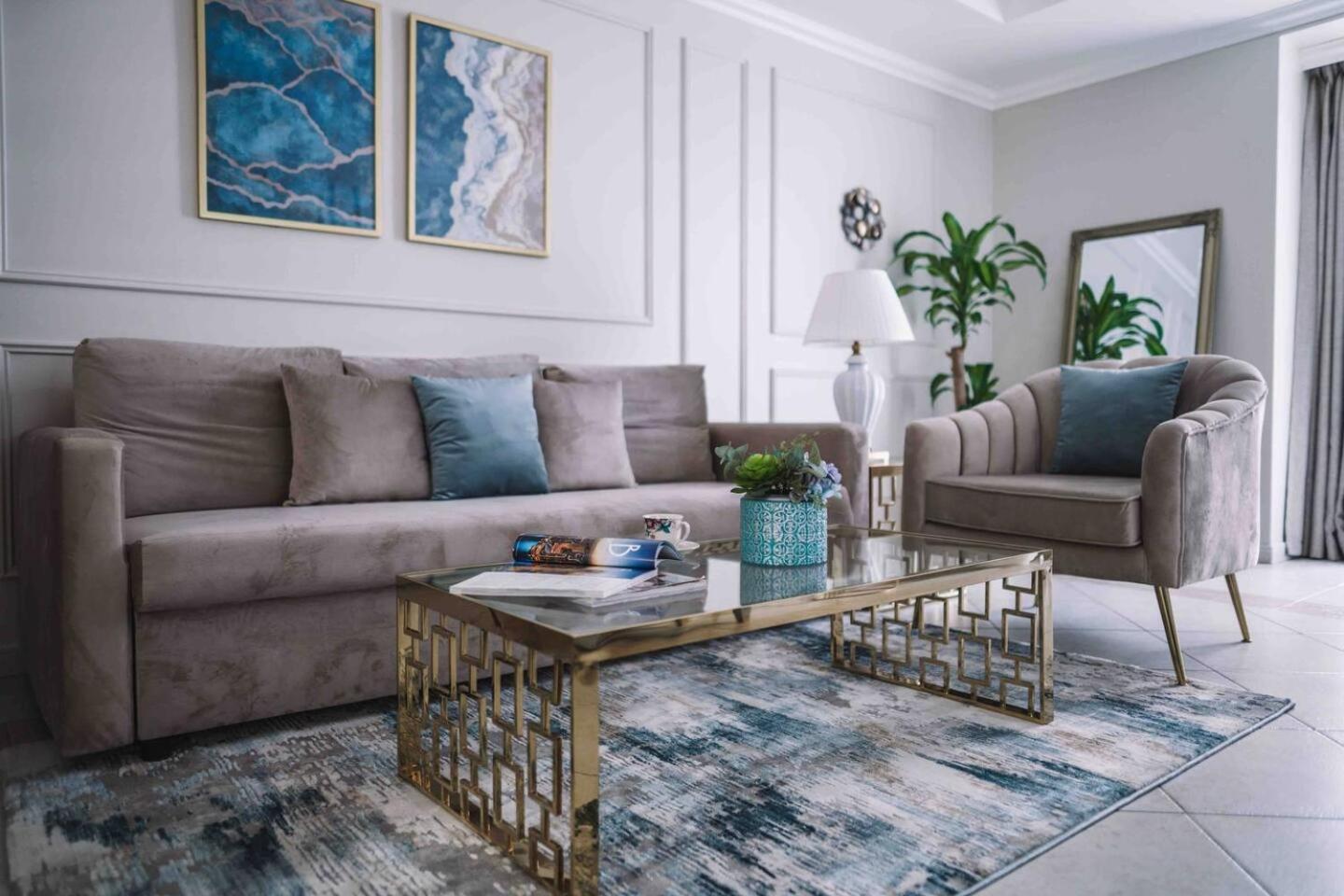 Sea & Palm View Elegant 1 Bedroom Apartment Dubai Ngoại thất bức ảnh